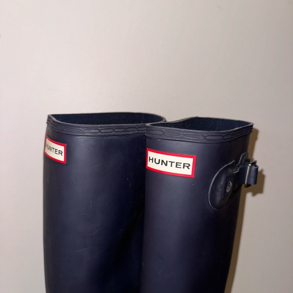 Hunter Original Stripe Rain Boots - Picture 3 of 10
